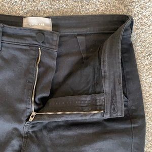 Everlane Straight-Leg Crop (Black)